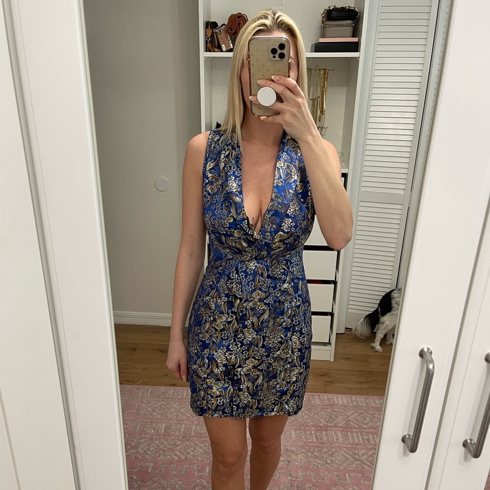 Blazer wrap dress